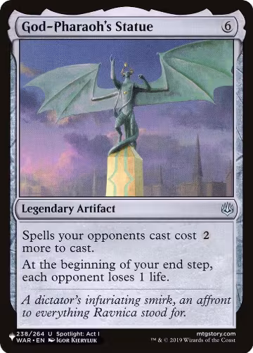 God-Pharaoh's Statue (238/264), The List Reprints — Magic card price