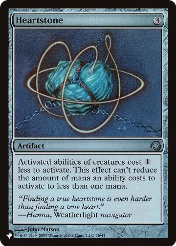 Heartstone (H09) (26/41), The List Reprints — Magic card price