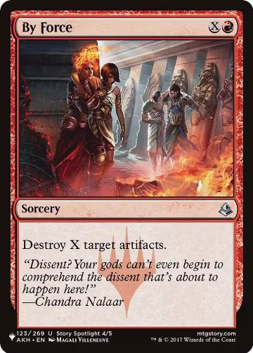 By Force (123/269), The List Reprints — Magic card price