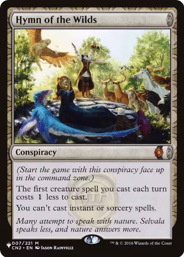 Hymn of the Wilds (007/221), The List Reprints — Magic card price