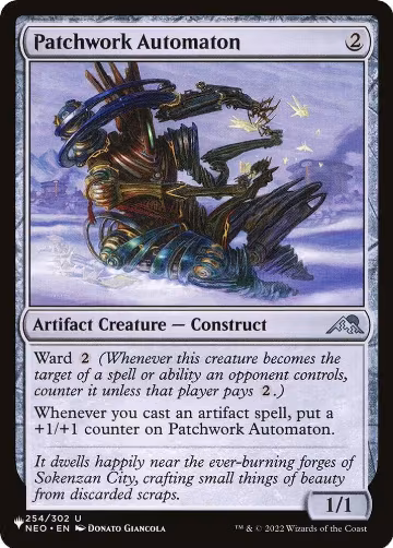Patchwork Automaton (254/302), The List Reprints — Magic card price