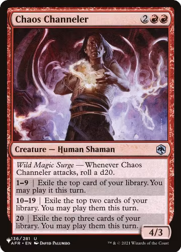 Chaos Channeler (136/281), The List Reprints — Magic card price