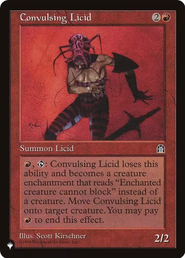 Convulsing Licid, The List Reprints — Magic card price