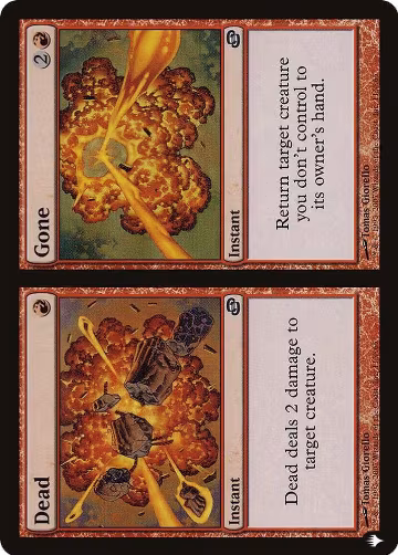 Dead // Gone (113/165), The List Reprints — Magic card price
