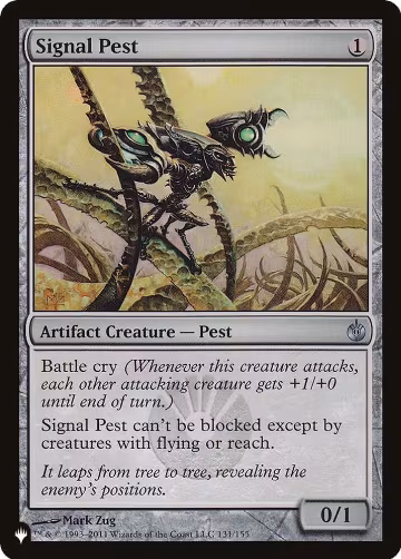 Signal Pest (131/155), The List Reprints — Magic card price