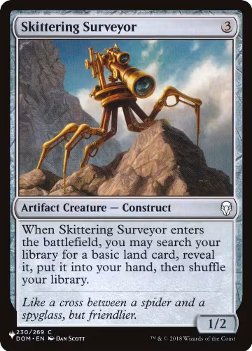 Skittering Surveyor (230/269), The List Reprints — Magic card price