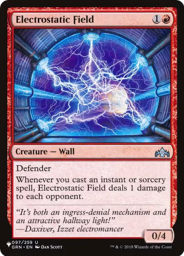 Electrostatic Field (097/259), The List Reprints — Magic card price