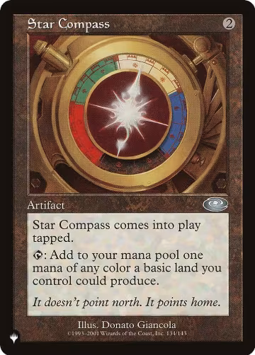 Star Compass (134/143), The List Reprints — Magic card price