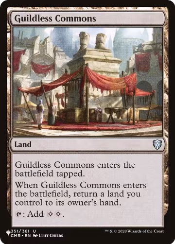 Guildless Commons (351/361), The List Reprints — Magic card price
