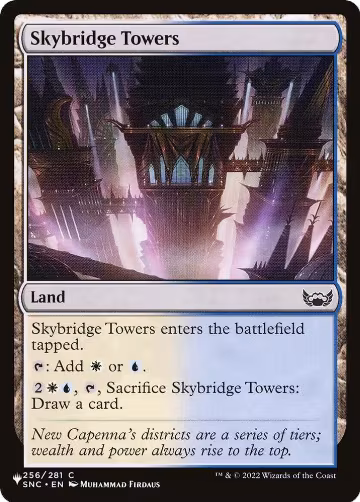 Skybridge Towers (256/281), The List Reprints — Magic card price