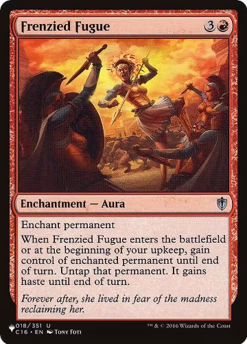 Frenzied Fugue (018/351), The List Reprints — Magic card price