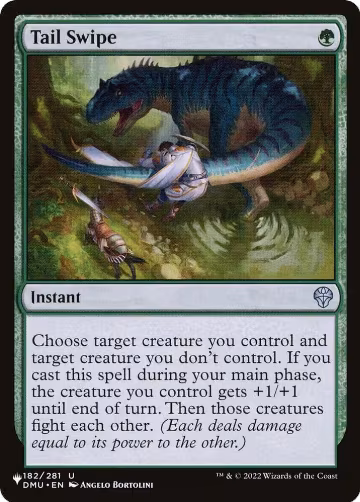 Tail Swipe (182/281), The List Reprints — Magic card price