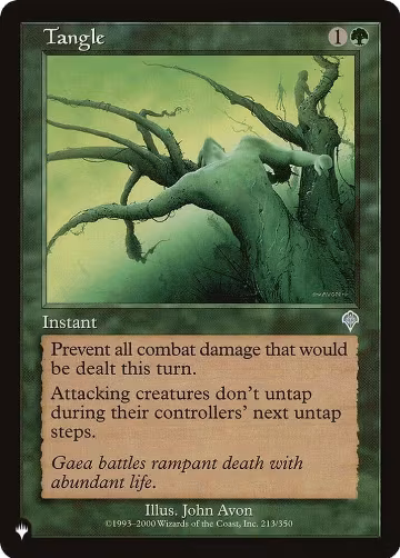 Tangle (213/350), The List Reprints — Magic card price
