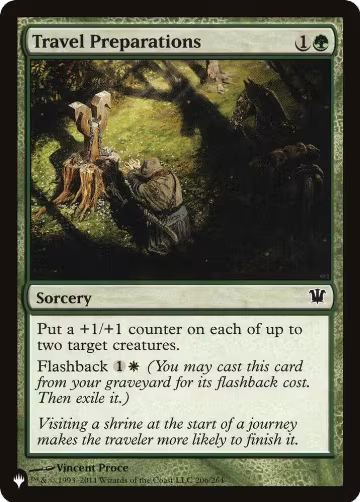 Travel Preparations (206/264), The List Reprints — Magic card price