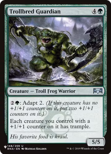 Trollbred Guardian (148/259), The List Reprints — Magic card price