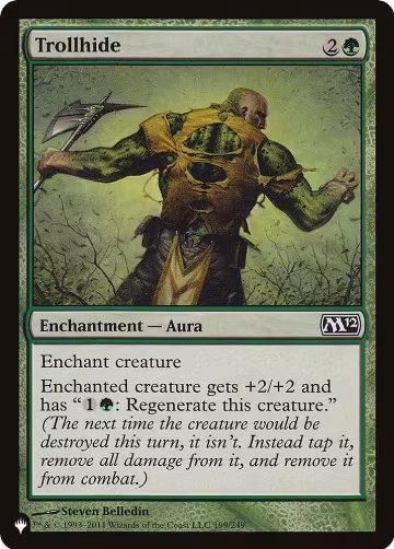 Trollhide (199/249), The List Reprints — Magic card price