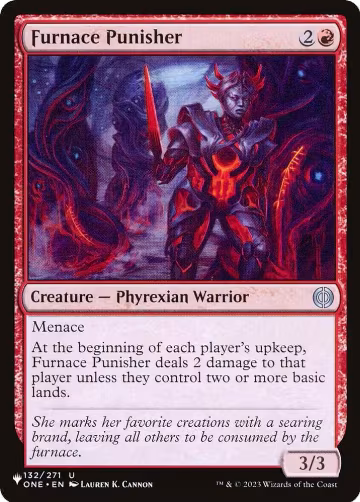 Furnace Punisher (132/271), The List Reprints — Magic card price