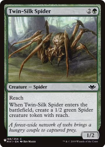 Twin-Silk Spider (188/254), The List Reprints — Magic card price