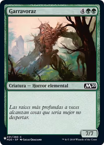 Vorstclaw (Spanish) (201/280), The List Reprints — Magic card price