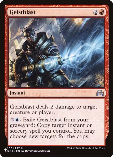 Geistblast (160/297), The List Reprints — Magic card price