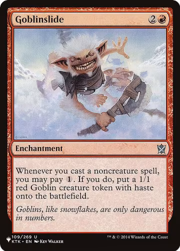 Goblinslide (109/269), The List Reprints — Magic card price