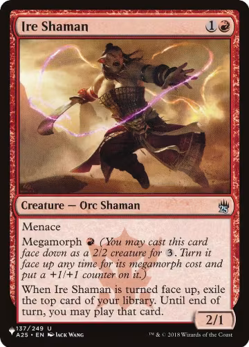 Ire Shaman (137/249), The List Reprints — Magic card price