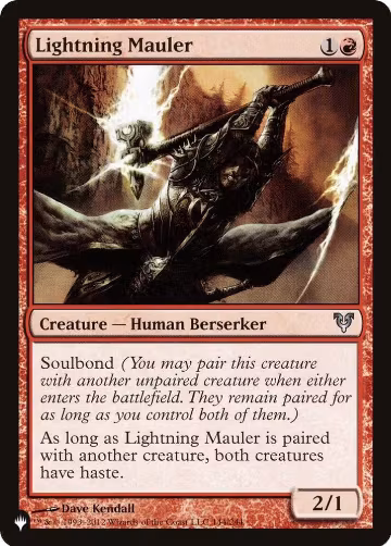 Lightning Mauler (144/244), The List Reprints — Magic card price