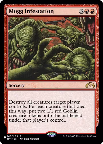 Mogg Infestation (146/269), The List Reprints — Magic card price