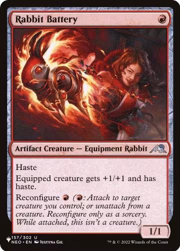 Rabbit Battery (157/302), The List Reprints — Magic card price
