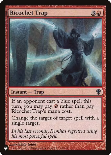 Ricochet Trap (87/145), The List Reprints — Magic card price
