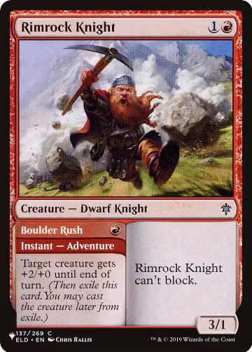 Rimrock Knight (137/269), The List Reprints — Magic card price