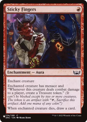 Sticky Fingers (124/281), The List Reprints — Magic card price