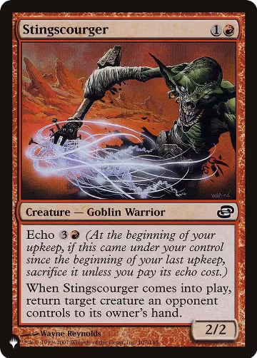Stingscourger (107/165), The List Reprints — Magic card price