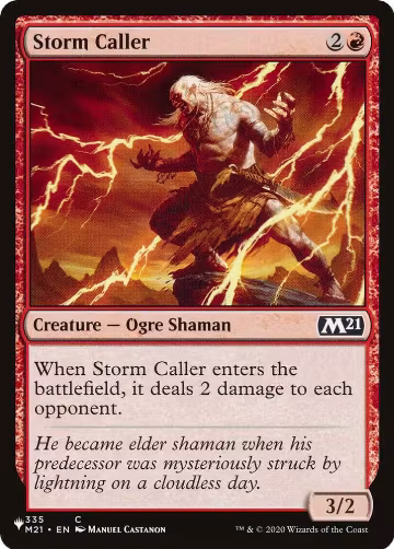 Storm Caller (335/274), The List Reprints — Magic card price