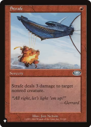 Strafe (73/143), The List Reprints — Magic card price