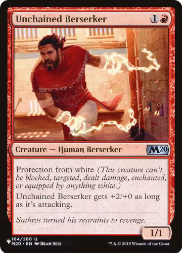 Unchained Berserker (164/280), The List Reprints — Magic card price
