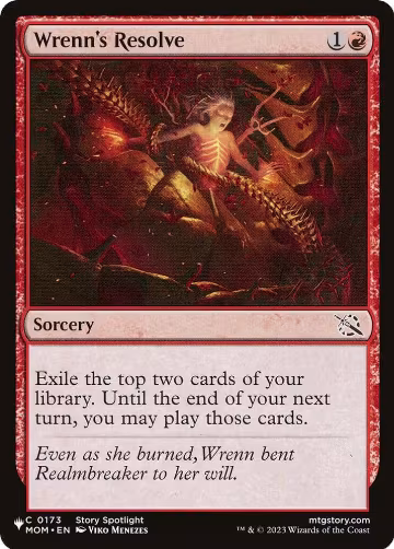 Wrenn's Resolve (0173), The List Reprints — Magic card price