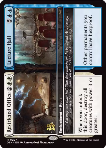 Restricted Office // Lecture Hall (227), Prerelease Cards — Magic card price