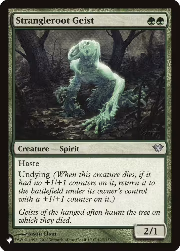 Strangleroot Geist (DKA) (127/158), The List Reprints — Magic card price