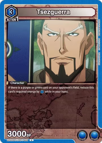 Tsezguerra (UE02BT/HTR-1-008), HUNTER X HUNTER — Union Arena card price