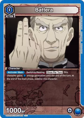 Battera (UE02BT/HTR-1-009), HUNTER X HUNTER — Union Arena card price