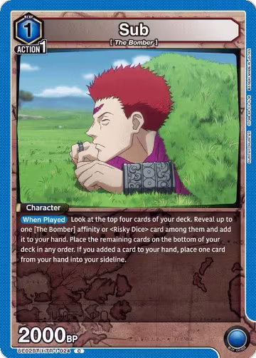 Sub (UE02BT/HTR-1-024), HUNTER X HUNTER — Union Arena card price