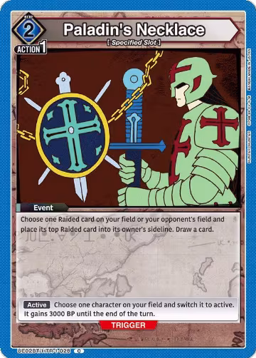 Paladin's Necklace (UE02BT/HTR-1-028), HUNTER X HUNTER — Union Arena card price
