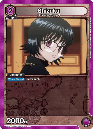 Shizuku (038) (UE02BT/HTR-1-038), HUNTER X HUNTER — Union Arena card price