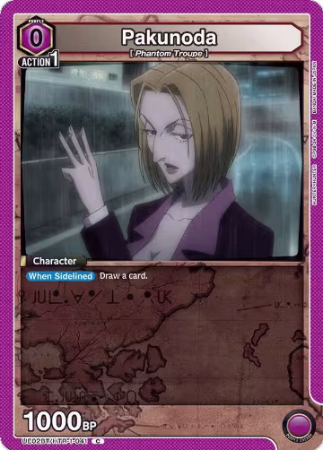 Pakunoda (UE02BT/HTR-1-041), HUNTER X HUNTER — Union Arena card price