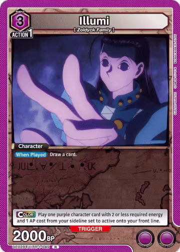 Illumi (049) (UE02BT/HTR-1-049), HUNTER X HUNTER — Union Arena card price