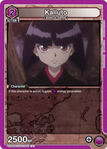 Kalluto (UE02BT/HTR-1-051), HUNTER X HUNTER — Union Arena card price
