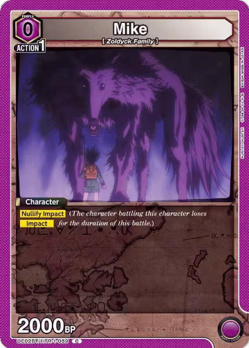 Mike (UE02BT/HTR-1-059), HUNTER X HUNTER — Union Arena card price