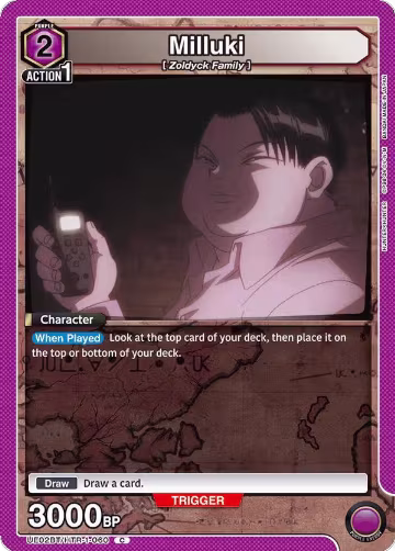 Milluki (UE02BT/HTR-1-060), HUNTER X HUNTER — Union Arena card price