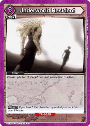 Underworld Resident (UE02BT/HTR-1-062), HUNTER X HUNTER — Union Arena card price